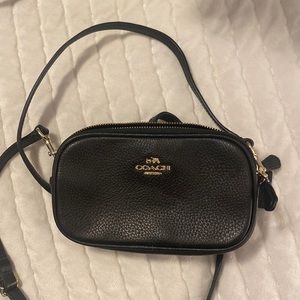 Small over the shoulder coach purse/wallet